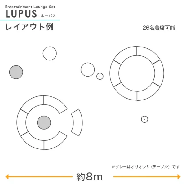 18点パッケージ<br>LUPUS（ルーパス）