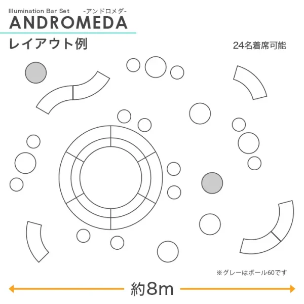 32点パッケージ<br>ANDROMEDA（アンドロメダ）